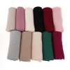 Szalik zimowy damski, różowy, 100% wełniany merino, Jessica-4
