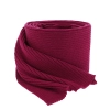 Szalik zimowy damski, amarantowy, 100% wełniany merino, Jessica-2