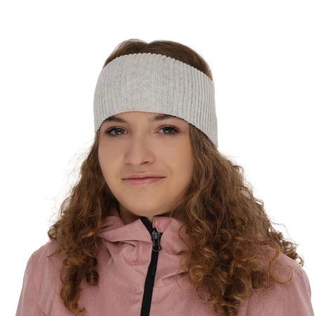 Opaska jesienna, wiosenna damska, brązowa Vella-5