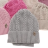 Czapka i komin dla dziewczynki zimowy komplet, różowy, 100% wełniany merino Jenny-7