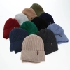 Czapka i komin dla chłopca, zimowy komplet, szmaragdowy, 100% wełniany merino, Gizmo-3