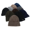 Czapka zimowa męska, khaki, z wełną merino Baltor-4