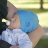 Czapka dla chłopca jesienna, wiosenna, szmaragdowa, bawełniana Afil-4