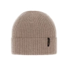 Czapka zimowa, jesienna, wiosenna damska, beżowa, 100% wełniana merino Megan-2