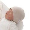 Czapka bawełniana dla chłopca jesienna, wiosenna, beżowa, Buddy-3