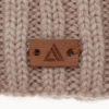 Czapka i komin dla chłopca, zimowy komplet, 100% wełniany merino, niebieski Umberto-4