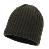 Czapka zimowa męska, khaki, z wełną merino Adagio-1
