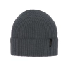 Czapka zimowa, jesienna, wiosenna damska, ciemnoszara, 100% wełniana merino Megan-2