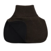 Golf zimowy dla chłopca, 100% wełniany merino, podszyty bawełną, brązowy Tiket-1