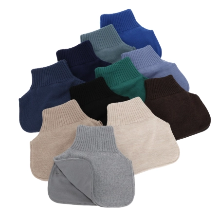 Golf zimowy dla chłopca, 100% wełniany merino, podszyty bawełną, brązowy Tiket-3