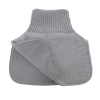 Golf zimowy dla chłopca, 100% wełniany merino, podszyty bawełną, szary Tiket-1