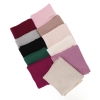 Szalik zimowy damski, brązowy, 100% wełniany merino, Jessica-5