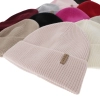 Czapka zimowa damska, czerwona, wełna merino z kaszmirem, Lomi-3