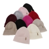 Czapka zimowa damska, czerwona, wełna merino z kaszmirem, Lomi-4