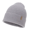 Czapka zimowa damska, szara, wełna merino z kaszmirem, Lomi-2