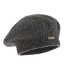 Beret zimowy damski, ciemnoszary, Grace-1