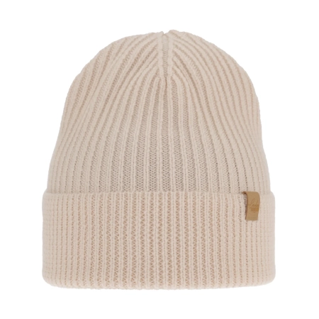 Czapka zimowa damska, różowa, 100% wełniana merino Isla-2