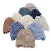 Czapka zimowa dla chłopca, camel, wiązana, 100% wełniana merino, podszyta polarem merino, Buno-4