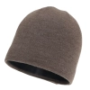 Czapka zimowa męska, brązowa, z wełną merino Trento-2