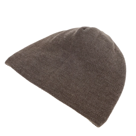 Czapka zimowa męska, ciemnoszara, z wełną merino Trento-4