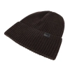 Czapka męska jesienna, wiosenna, jasnoszara, 100% wełniana merino, bezszwowa Foggy-5