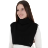 Golf jesienny, zimowy damski, czarny, wełna merino z kaszmirem, Zella-5