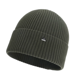 Czapka jesienna, wiosenna męska, khaki, 100% bawełniana Shiver-1