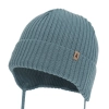 Czapka jesienna, wiosenna dla chłopca, 100% wełniana merino, niebieska Wasimo-2
