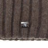 Czapka zimowa męska, szara, wełna merino z kaszmirem, Zalero-4