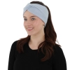 Opaska jesienna, wiosenna, damska, błękitna, wełna merino z kaszmirem Orlina-1