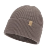 Czapka zimowa damska, brązowa, 100% wełniana merino Isla-3