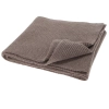 Czapka i szalik męski zimowy komplet, granatowy, 100% wełniany merino Brivio-5