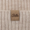 Czapka i komin dla chłopca jesienny, wiosenny komplet, beżowy, 100% wełniany merino Alviro-4