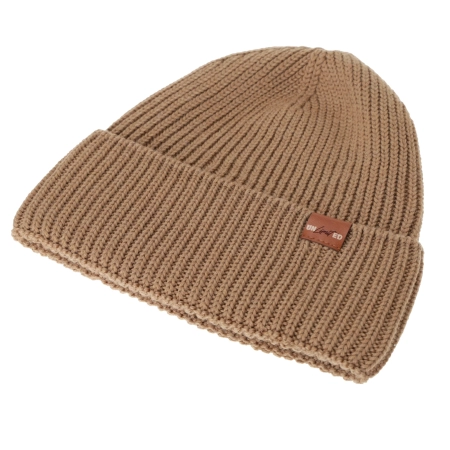 Czapka i komin dla chłopca, zimowy komplet, 100% wełniany merino, granatowy Serimo-5