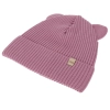 Czapka i komin dla dziewczynki jesienny, wiosenny komplet, różowy, 100% wełniana merino Belira-5