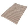 Czapka i komin dla dziewczynki, zimowy komplet, amarantowy, 100% wełniany merino, z pomponem Vratna-4