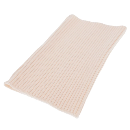 Czapka i komin dla dziewczynki zimowy komplet, różowy, 100% wełniany merino, podszyty bawełną, Frosta-4