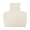 Golf zimowy dla chłopca, 100% wełniany merino, kremowy Sapporo-1