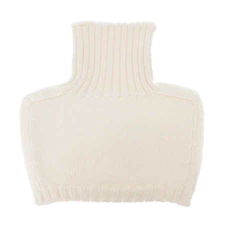 Golf zimowy dla chłopca, 100% wełniany merino, kremowy Sapporo-1