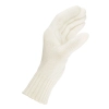 Rękawiczki zimowe damskie, kremowe, 100% wełniane merino Nordico-3