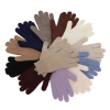 Rękawiczki zimowe damskie, kremowe, 100% wełniane merino Nordico-4