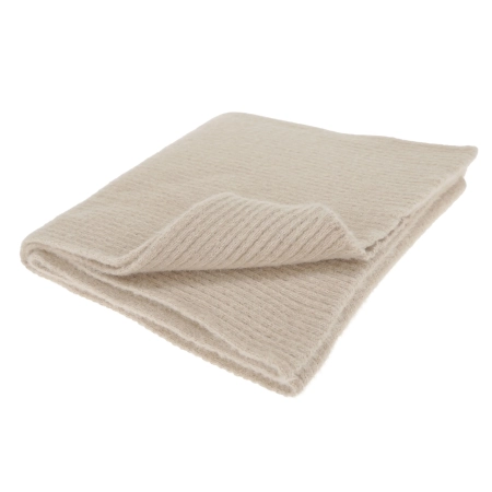 Czapka i szalik damski, zimowy komplet, z wełną merino, camel Felora-4