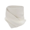 Szalik zimowy damski, biały, 100% wełniany merino, Jessica-1