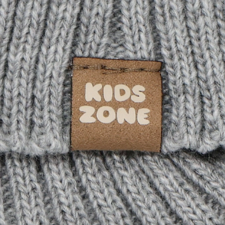 Golf z podszyciem zimowy dla chłopca, beżowy Arvelion-2