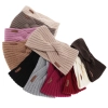 Opaska zimowa damska, różowa, 100% wełniana merino Veka-4