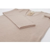 Sweter damski w serek, czarny, 100% wełniany merino Merila-8