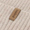 Czapka damska zimowa, wiosenna, ciemnobeżowa, 100% wełniana merino Valenza-2