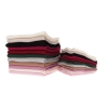 Czapka i szalik damski zimowy komplet, burgundowy, 100% wełniany merino Melpomena-5