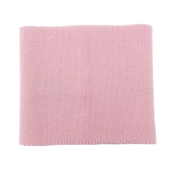 Komin zimowy dziecięcy, różowy, 100% wełniany merino Capello-1