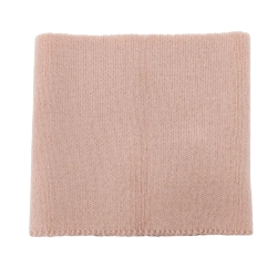 Komin zimowy dziecięcy, różowy, 100% wełniany merino Capello-1